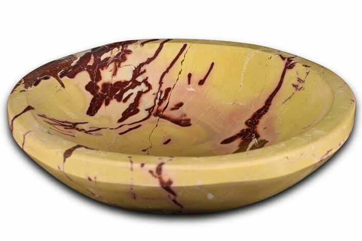 Polished Saharan Desert Jasper Dish - Morocco #349412